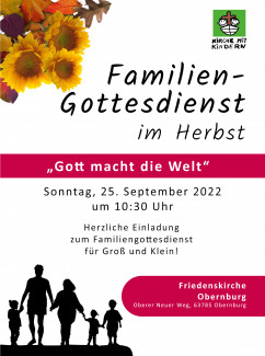 Familiengottesdienst im Herbst - Obernburg 2022