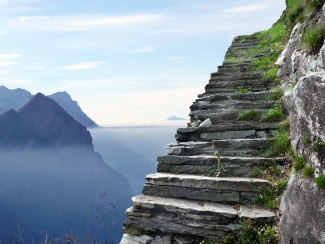 Treppe nach oben