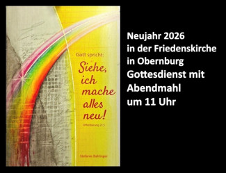 Neujahr Gottesdienst 2026 - Friedenskirche Obernburg 