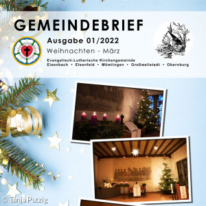 Deckseite Gemeindebrief 01/2022 - Weihnachten bis März